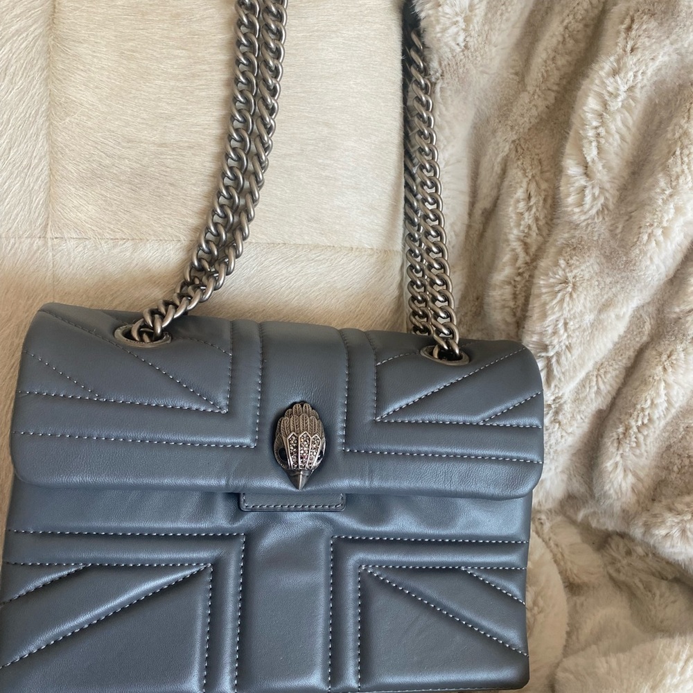 Kurt Geiger handbag with chain strap- Gray